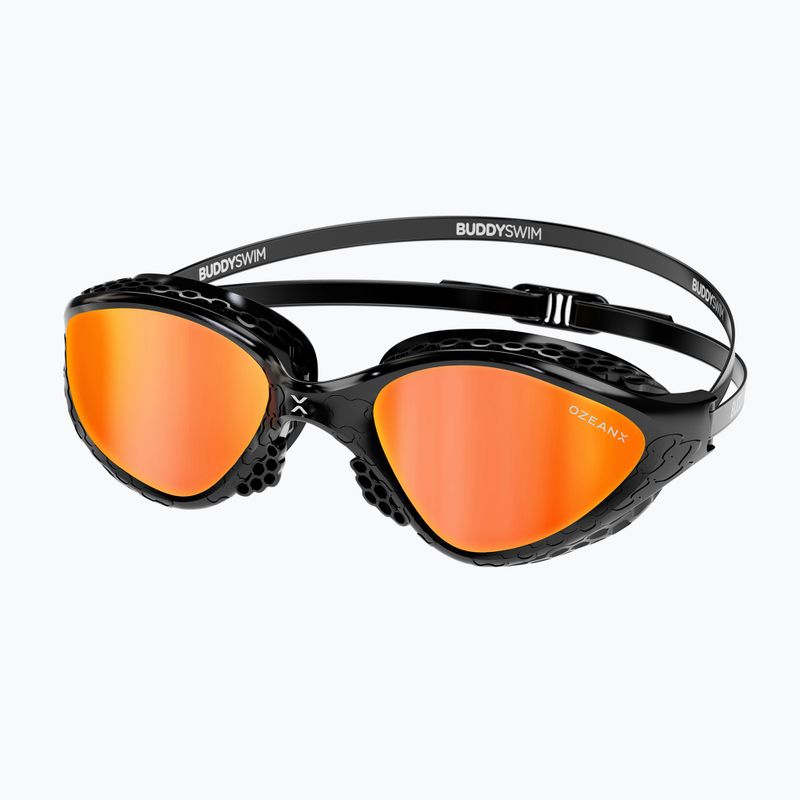 Окуляри для плавання BuddySwim OzeanX Mirror black / orange