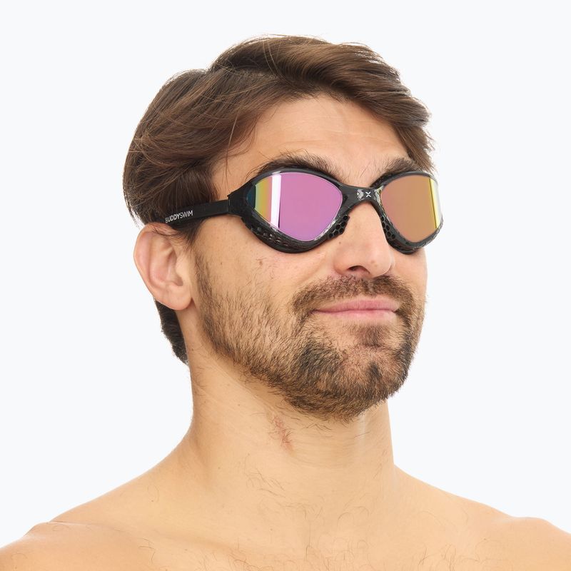 Окуляри для плавання BuddySwim OzeanX Mirror black / iridium 3