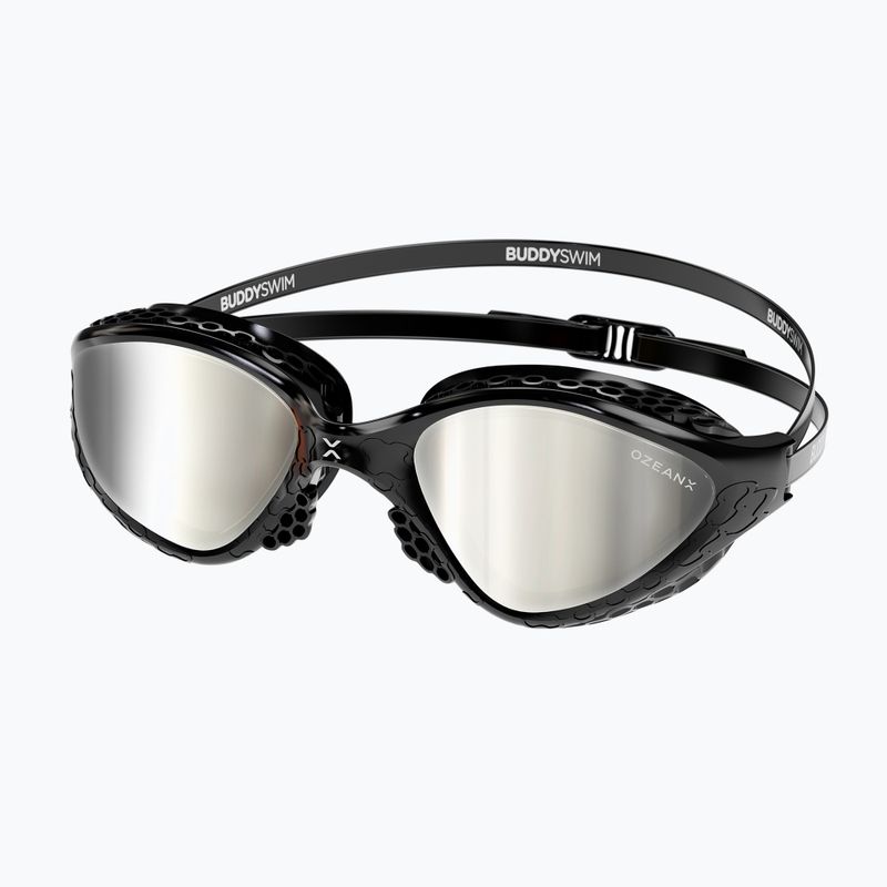 Окуляри для плавання BuddySwim OzeanX Mirror black / silver