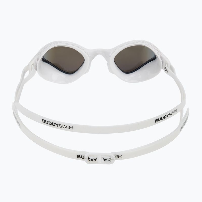 Окуляри для плавання BuddySwim OzeanX Mirror white / blue 4