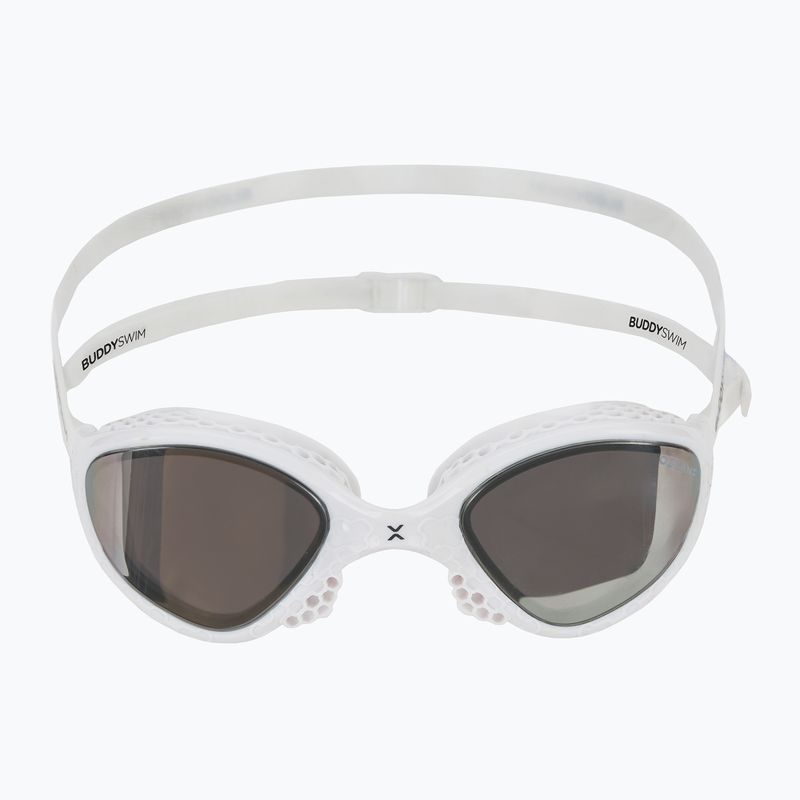 Окуляри для плавання BuddySwim OzeanX Mirror white / silver 2