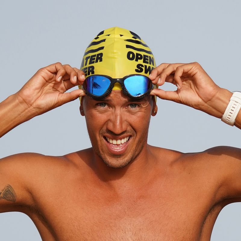 Шапочка для плавання BuddySwim OWS Silicone yellow 2