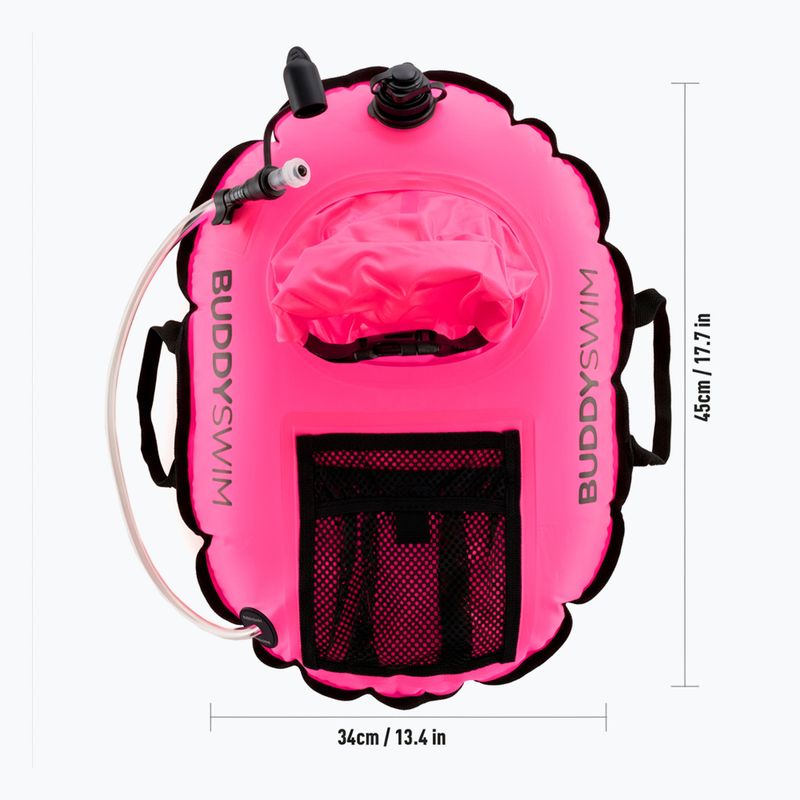 Рятувальний буй Buddyswim Hydrastation Pro 10 l pink 2