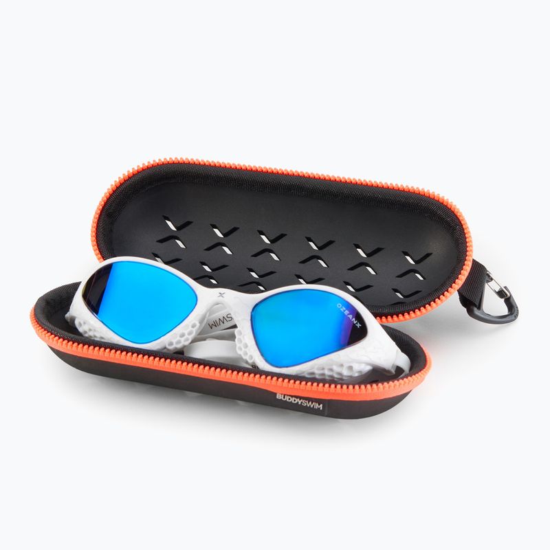 Чохол для окулярів для плавання BuddySwim EVA Goggle Case black/orange 2