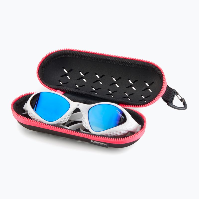 Чохол для окулярів для плавання BuddySwim EVA Goggle Case black/pink 2