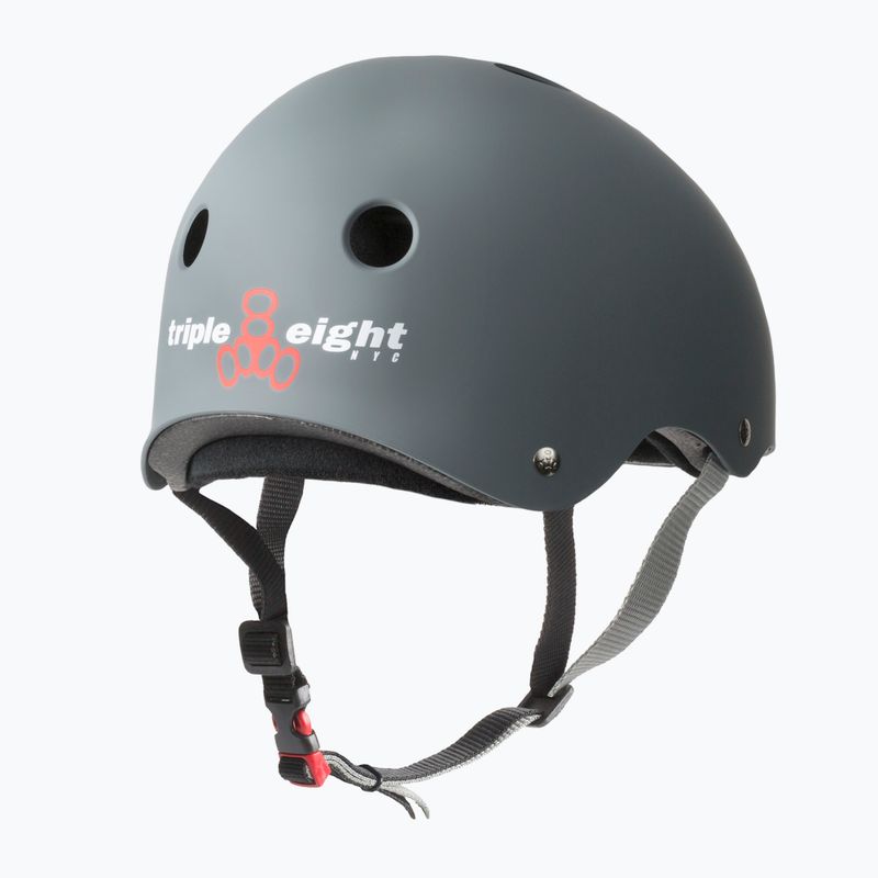 Шолом Triple Eight The Certified Sweatsaver carbon matte 2