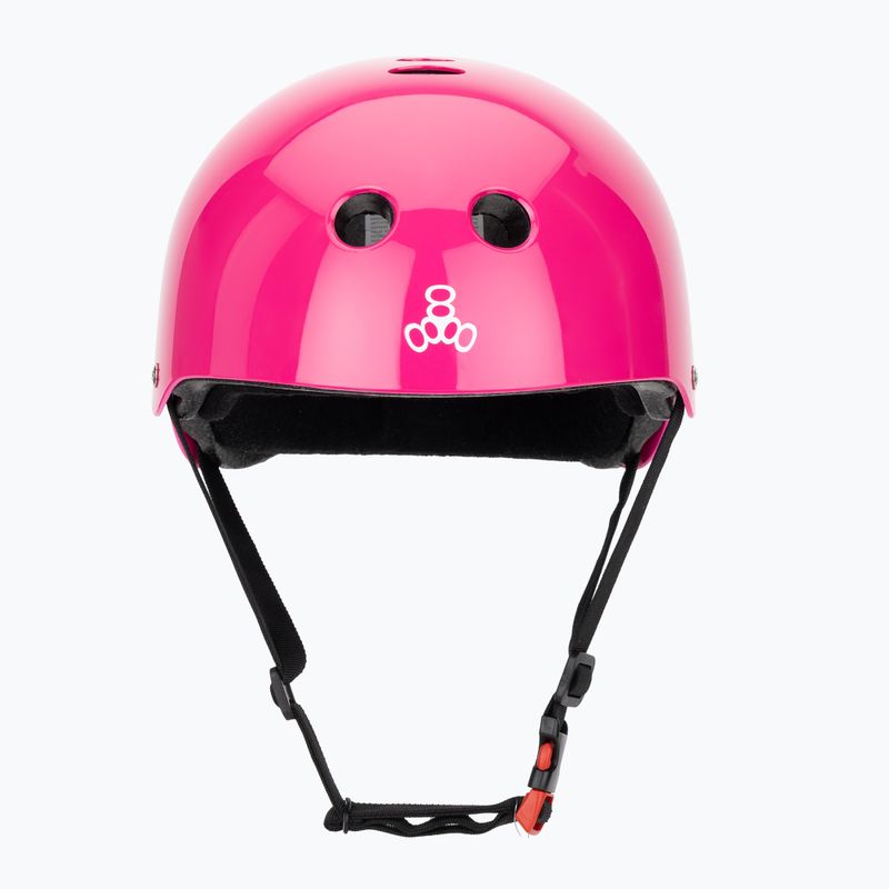 Шолом Triple Eight The Certified Sweatsaver pink glossy 2