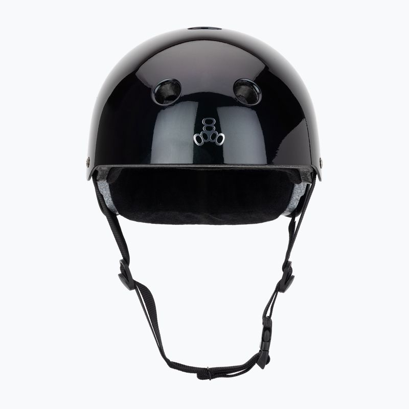 Шолом Triple Eight Deep Cover Barbie Skates purple/green 2