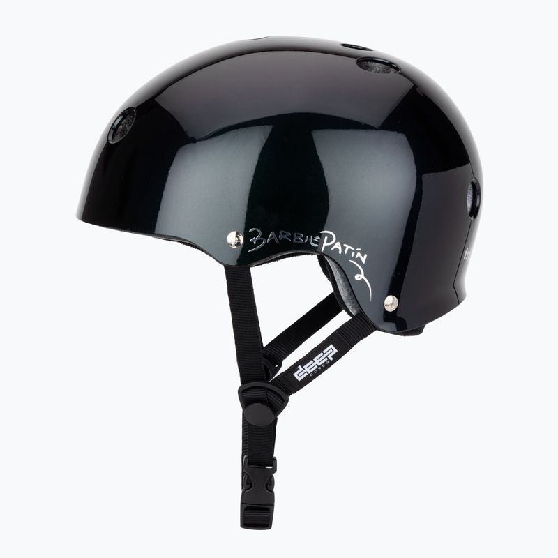 Шолом Triple Eight Deep Cover Barbie Skates purple/green 3