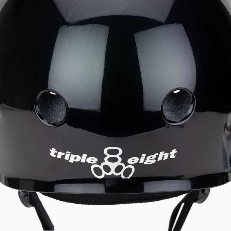 Шолом Triple Eight Deep Cover Barbie Skates purple/green 8