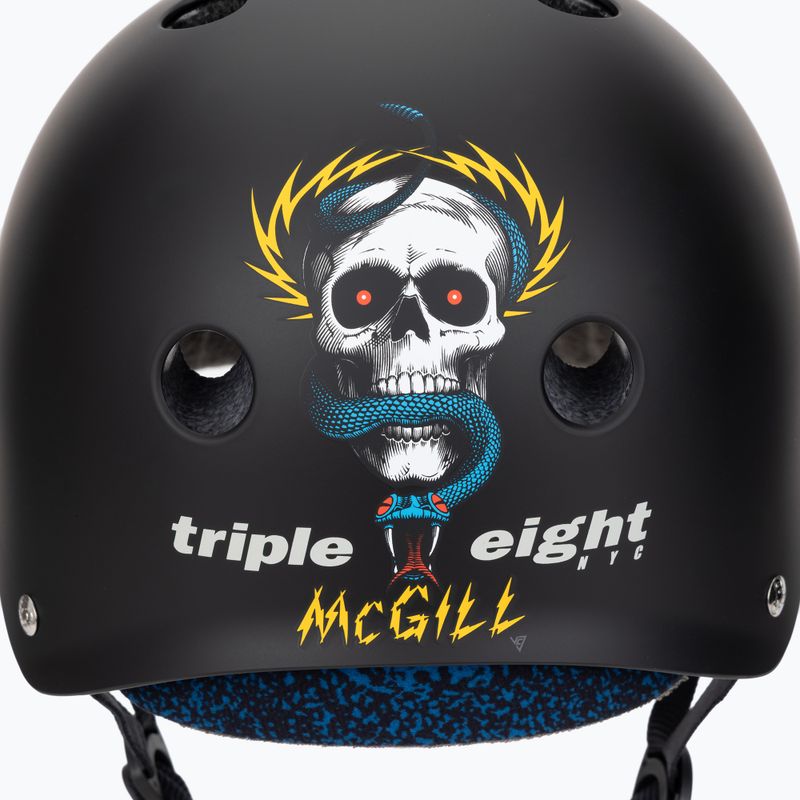Шолом Triple Eight Deep Cover Mike Mcgill black mcgill 7
