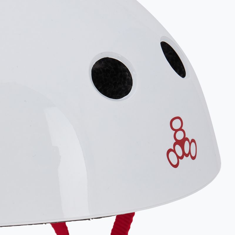 Дитячий шолом Triple Eight Little Tricky білий 7