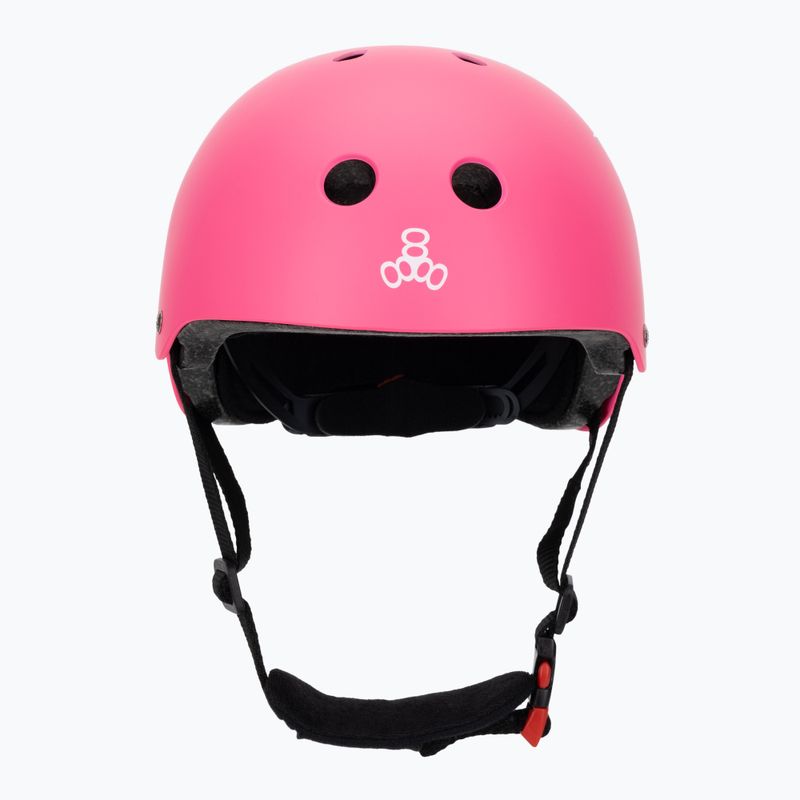 Дитячий шолом Triple Eight Youth Lil 8 Staab neon pink 2