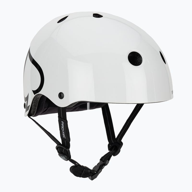 Шолом Pro-Tec Low Pro gloss white