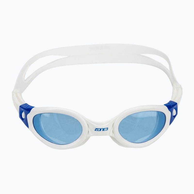 Окуляри для плавання ZONE3 Apollo Swim white/blue/tinted blue 2