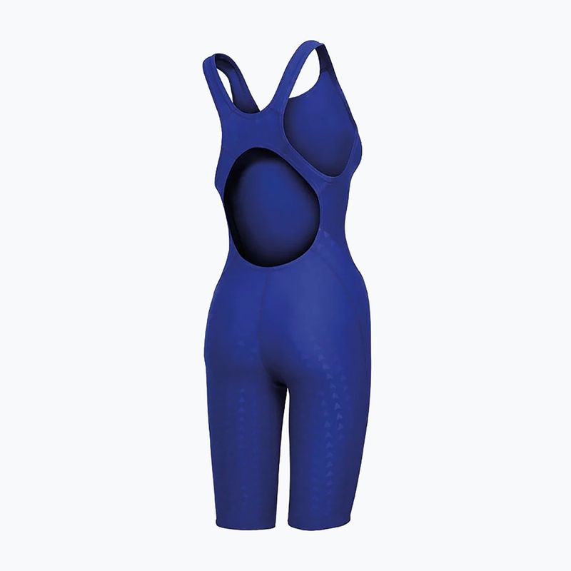 Купальник суцільний жіночий ZONE3 Performance Speed Kneeskin blue/white 2