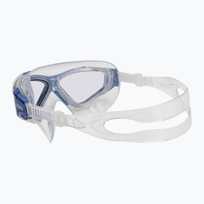Маска для плавання ZONE3 Vision Max blue/clear SA18GOGVI 4