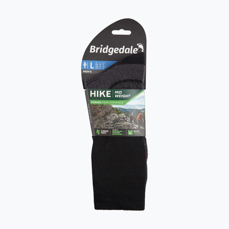 Шкарпетки чоловічі Bridgedale Heavyweight Performance Boot Original black 4