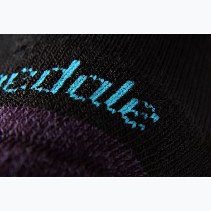 Шкарпетки жіночі Bridgedale Lightweight Merino Performance Boot Original black/purple 3