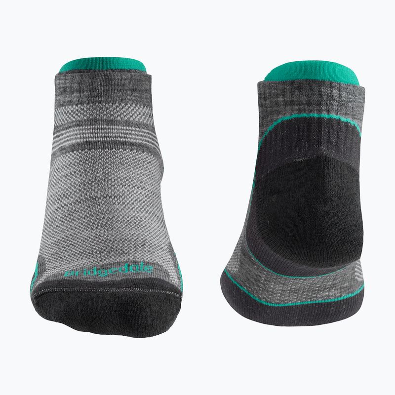 Жіночі трекінгові шкарпетки Bridgedale Hike Ultralight Merino Performance Low mid grey/surf 2