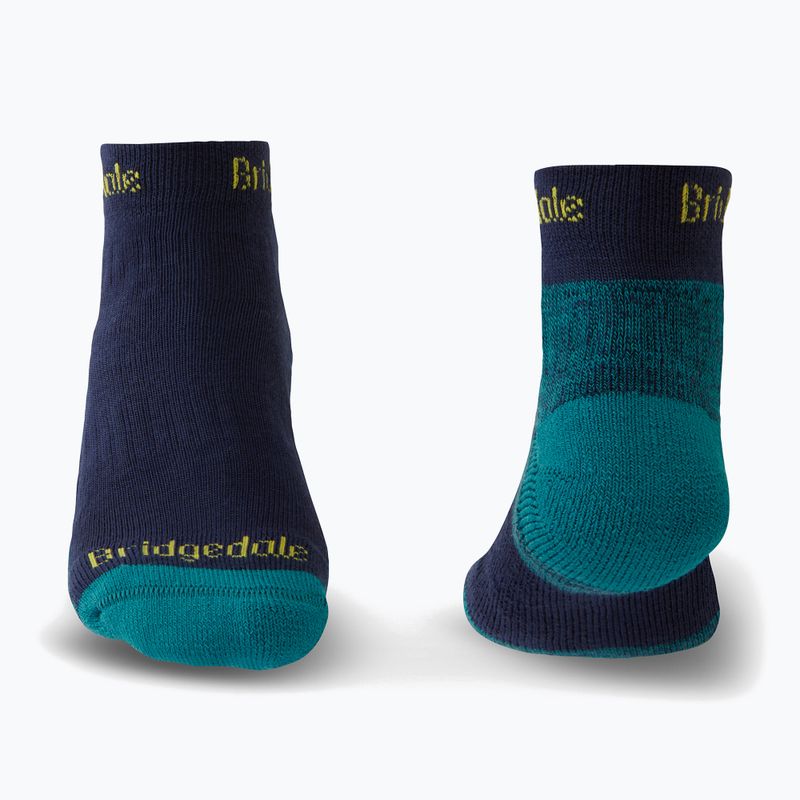 Шкарпетки чоловічі Bridgedale Hike Lightweight Performance Ankle petrol/navy 2