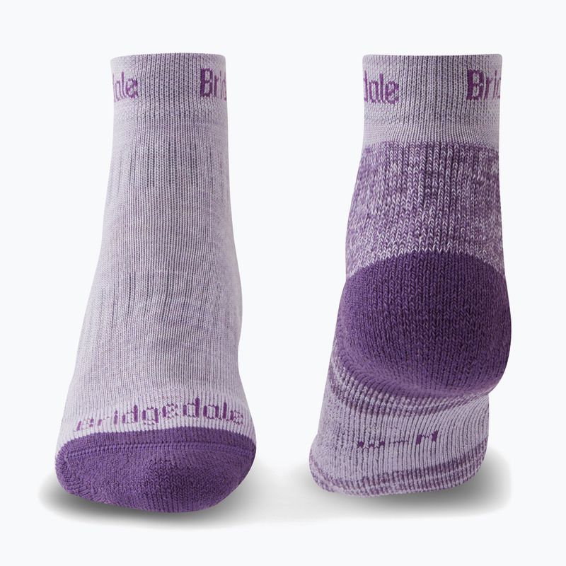 Шкарпетки жіночі Bridgedale Hike Lightweight Performance Ankle heather/damson 2