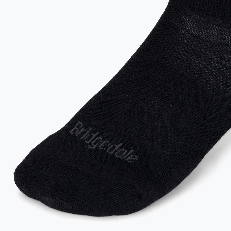 Чоловічі трекінгові шкарпетки Bridgedale Hike Ultralight Performance Ankle black/grey 3