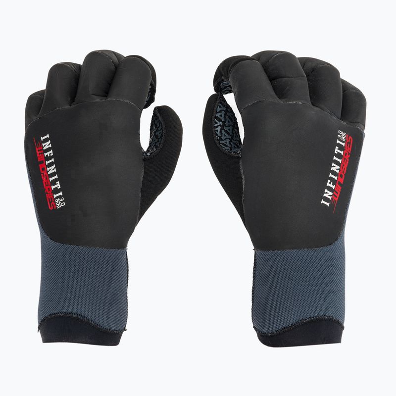 Рукавиці неопренові Xcel Xcel Kite 5 Finger 3mm black 2