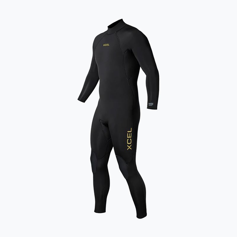 Гідрокостюм чоловічий Xcel Comp 4/3 mm Back Zip Full black 3