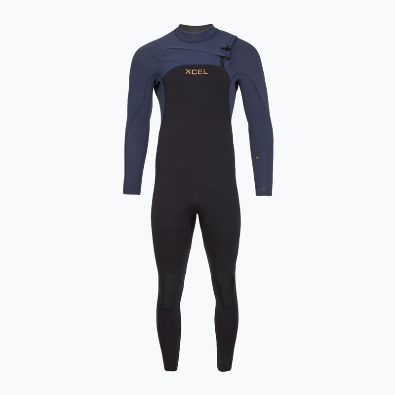 Гідрокостюм чоловічий Xcel Comp+ 5/4 mm Full black/blue nights 2