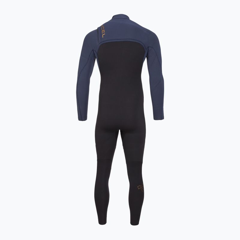 Гідрокостюм чоловічий Xcel Comp+ 5/4 mm Full black/blue nights 3