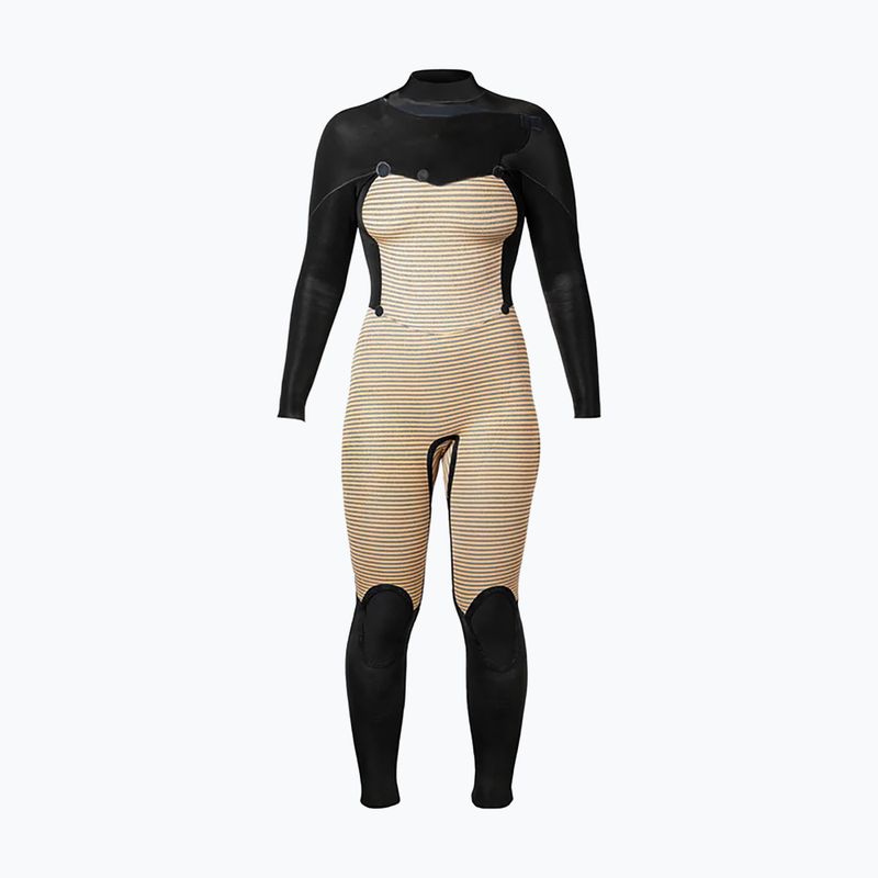Гідрокостюм жіночий Xcel Comp 3/2 mm Full black/black palm/monstera print 5