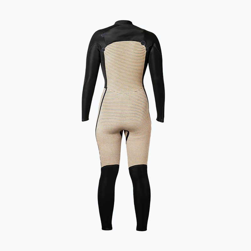Гідрокостюм жіночий Xcel Comp 3/2 mm Full black/black palm/monstera print 6