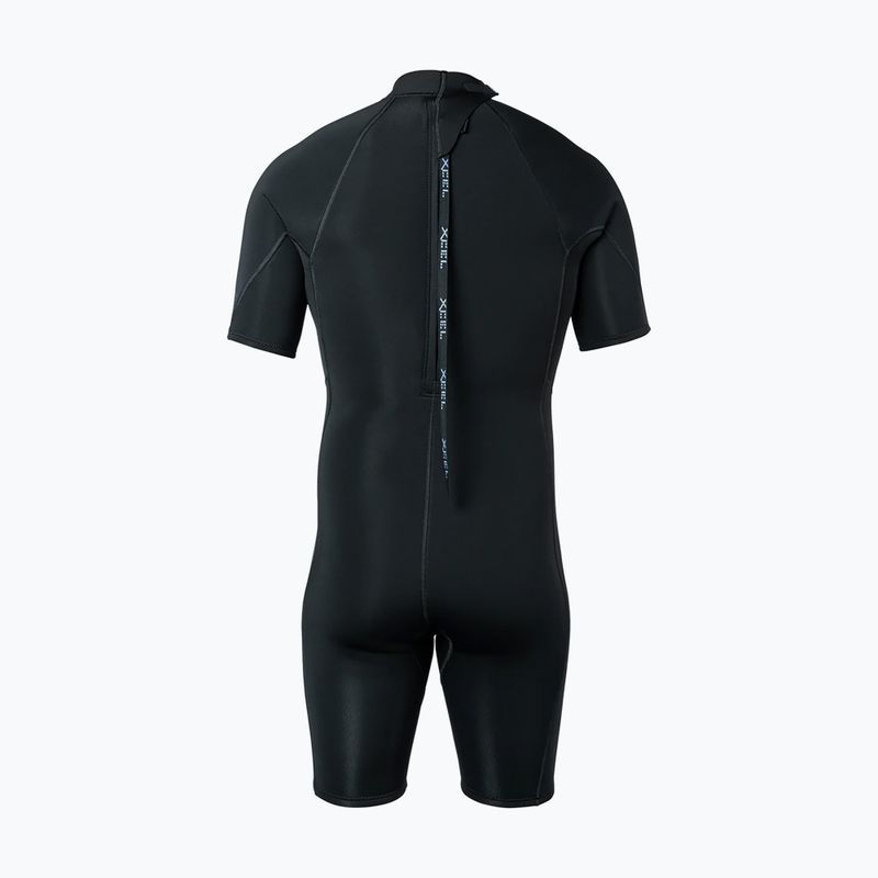 Гідрокостюм чоловічий Xcel Axis Back Zip Spring 2 mm SS black 2