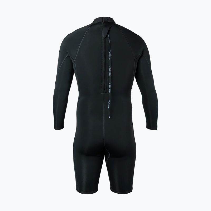 Гідрокостюм чоловічий Xcel Axis Back Zip Spring 2 mm LS black 2