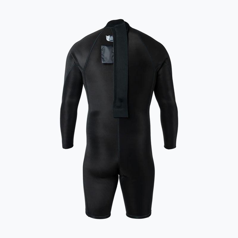 Гідрокостюм чоловічий Xcel Axis Back Zip Spring 2 mm LS black 4