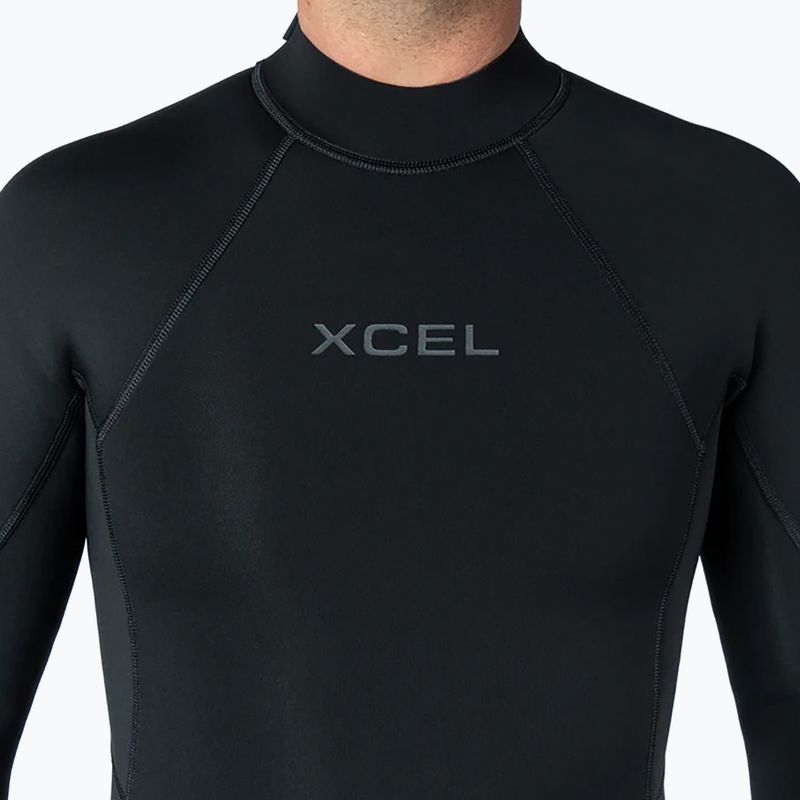 Гідрокостюм чоловічий Xcel Axis Back Zip Spring 2 mm LS black 5