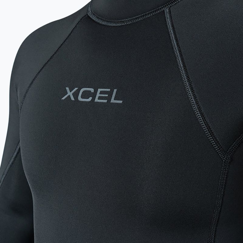 Гідрокостюм чоловічий Xcel Axis Back Zip Spring 2 mm LS black 6