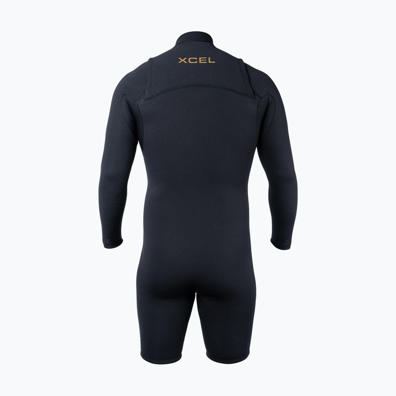 Гідрокостюм чоловічий Xcel Comp+ Spring 2/1,5 mm LS black 2