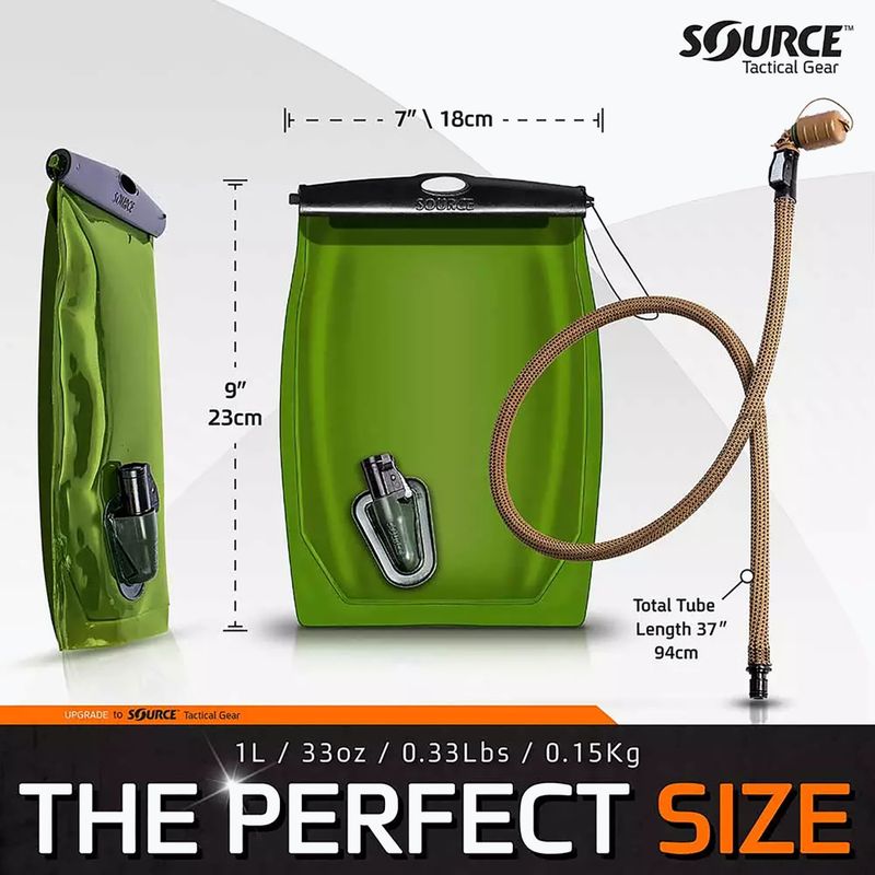 Резервуар Source Tactical WLPS 3 л Low Profile black 3