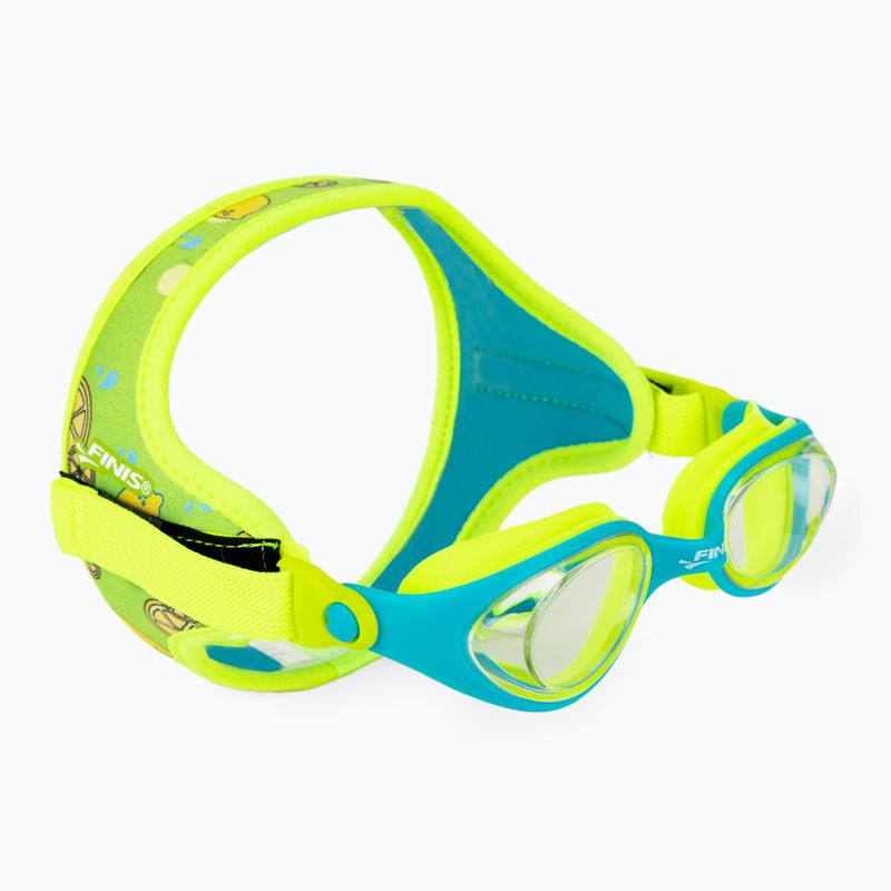 Окуляри для плавання дитячі FINIS DragonFlys lemon/clear