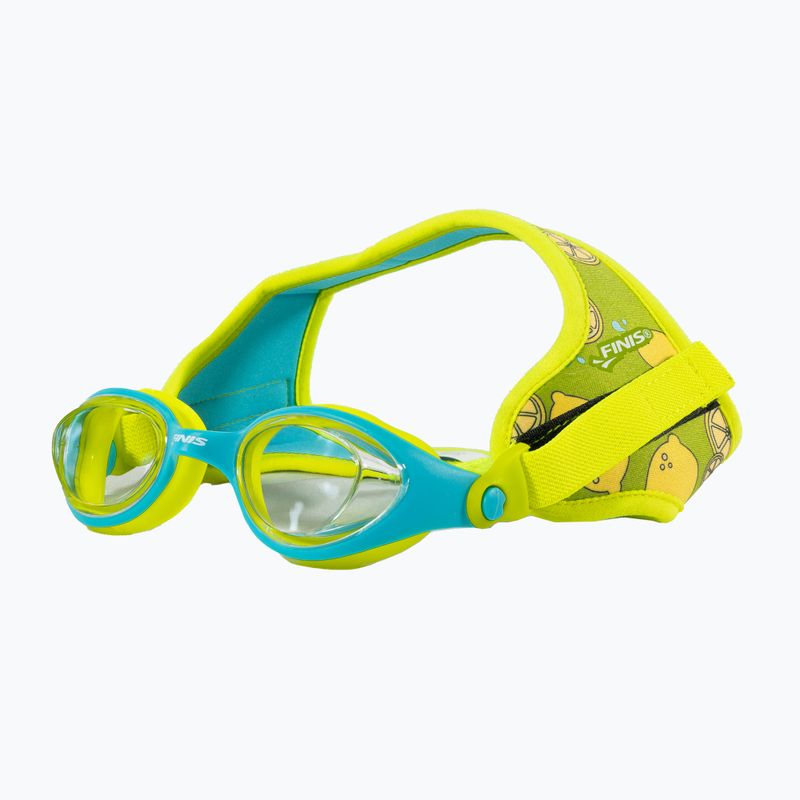 Окуляри для плавання дитячі FINIS DragonFlys lemon/clear 6