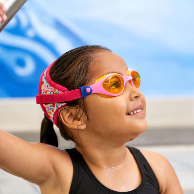 Окуляри для плавання дитячі FINIS DragonFlys Goggles flower power 3