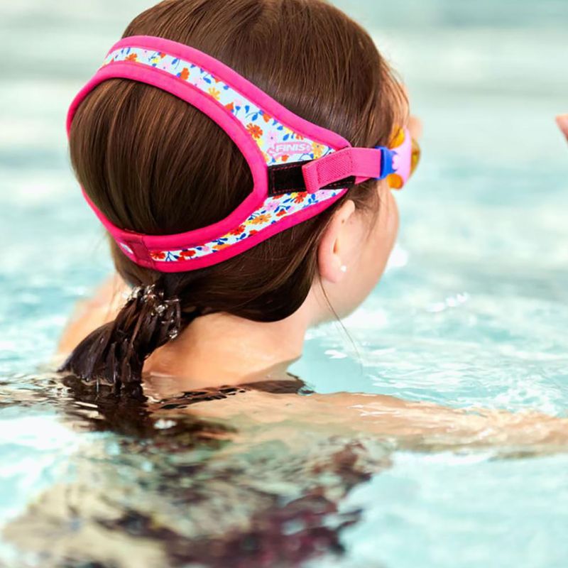Окуляри для плавання дитячі FINIS DragonFlys Goggles flower power 5