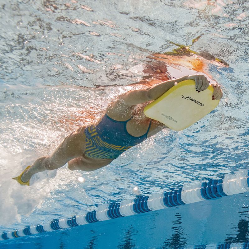 Дошка для плавання дитяча FINIS Foam Kickboard Jr жовта 1.05.035.48 6