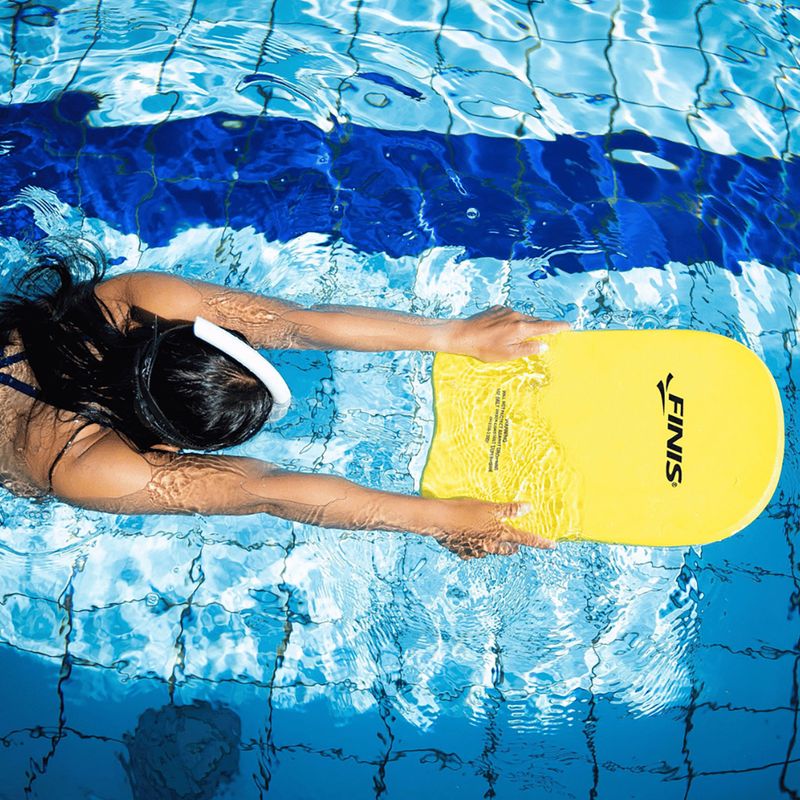 Дошка для плавання FINIS Foam Kickboard yellow 5