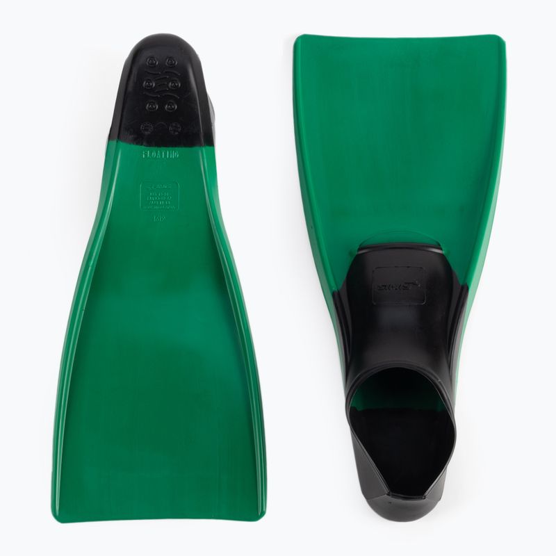 Ласти для плавання FINIS Long Floating Fins black/green 2