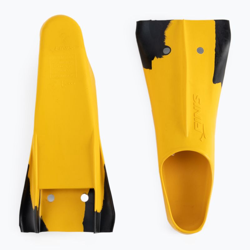 Ласти для плавання FINIS Z2 Gold Zoomers yellow/black 2