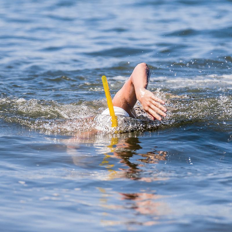 Трубка для плавання фронтальна FINIS Swimmers Snorkel yellow 2