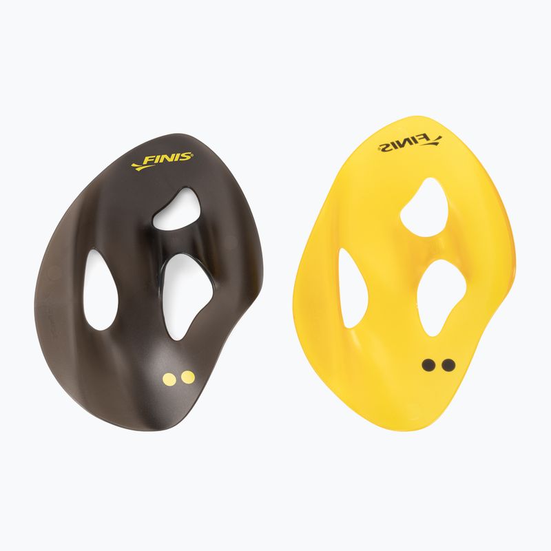 Лопатки для плавання FINIS Iso yellow/black 2